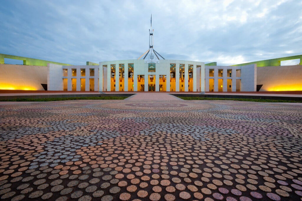 australian parliament house in canberra