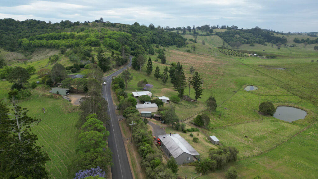 lismore bird's eye view of the countryside