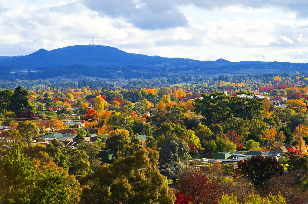aerial view of barristers coming to orange in NSW